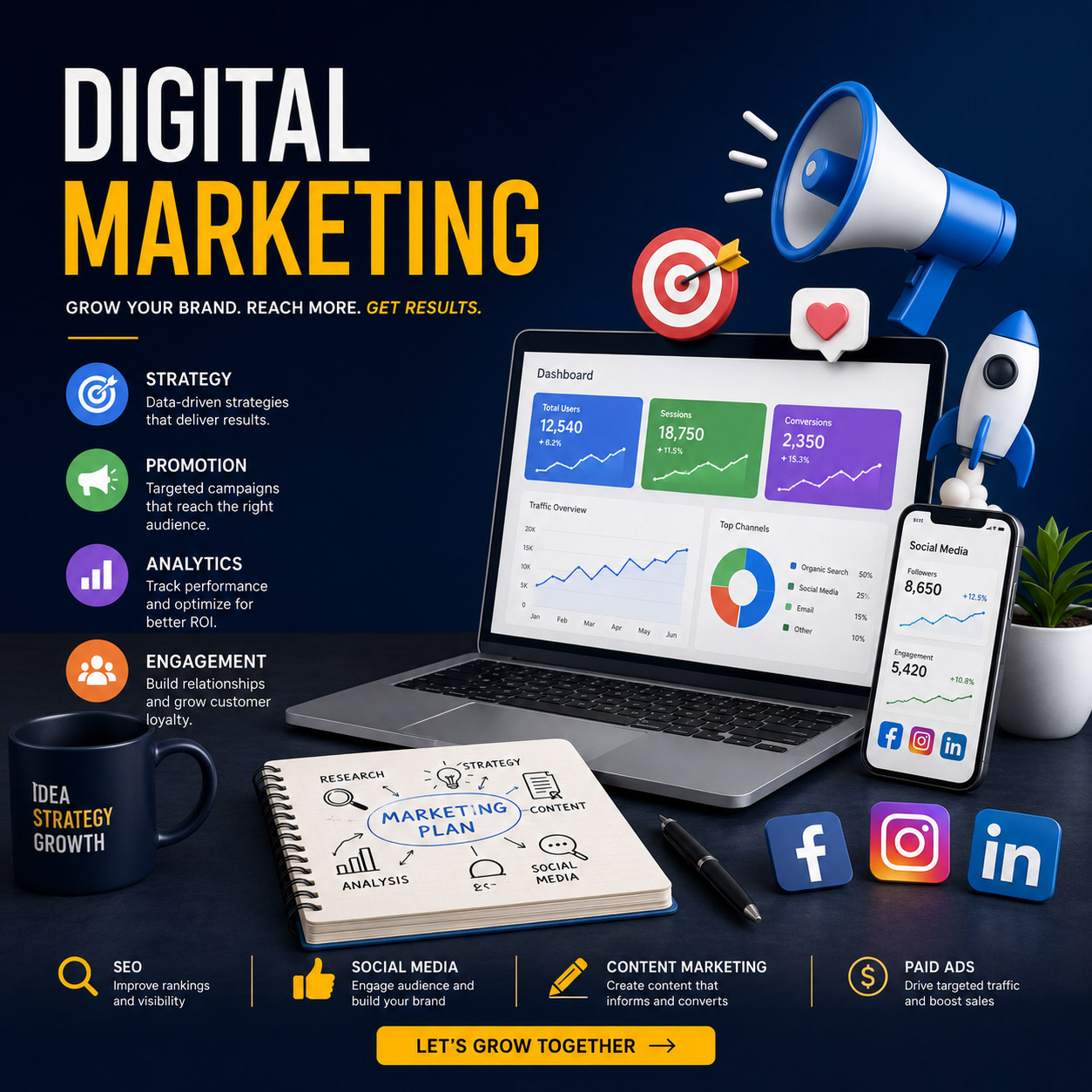 The digital marketing playbook for manufacturers