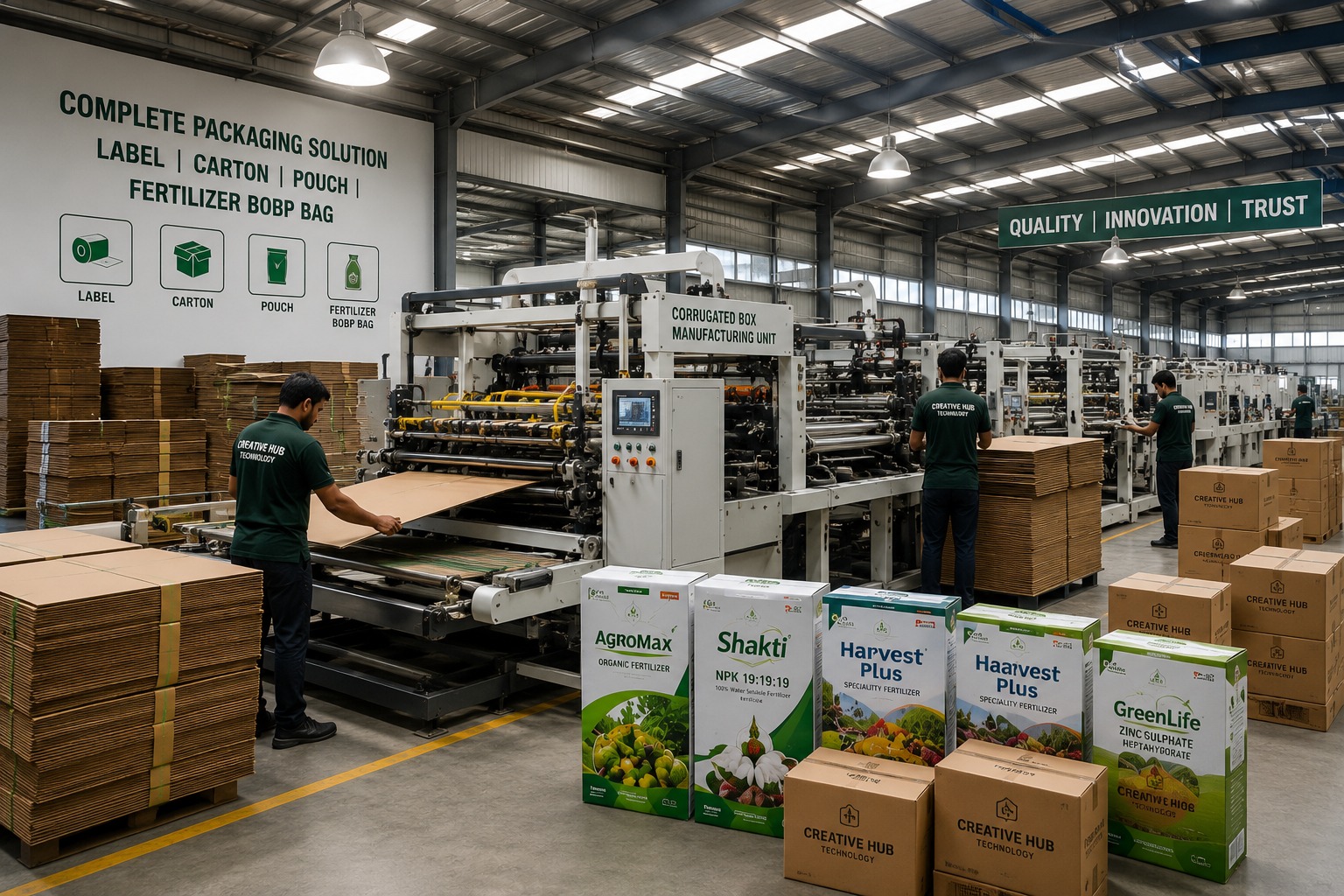 Creative Hub manufacturing floor